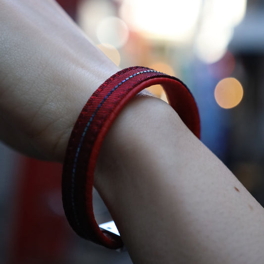 Bracelet Luna vermilion red S size