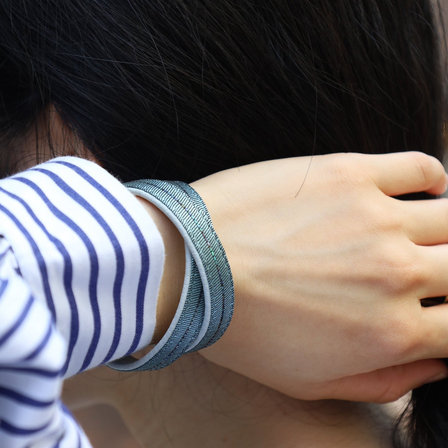 Bracelet Eterna pale blue S size