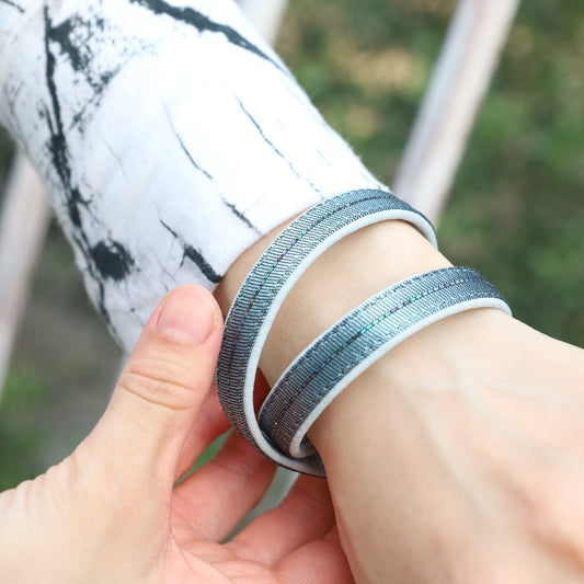 Bracelet Eterna pale blue M size