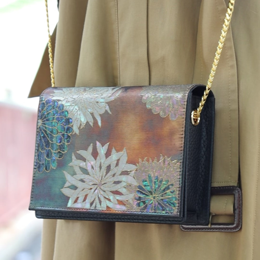 Mini Bag 「HANA Yakibaku」 – TAMIYARADEN 民谷螺鈿｜オンラインショップ